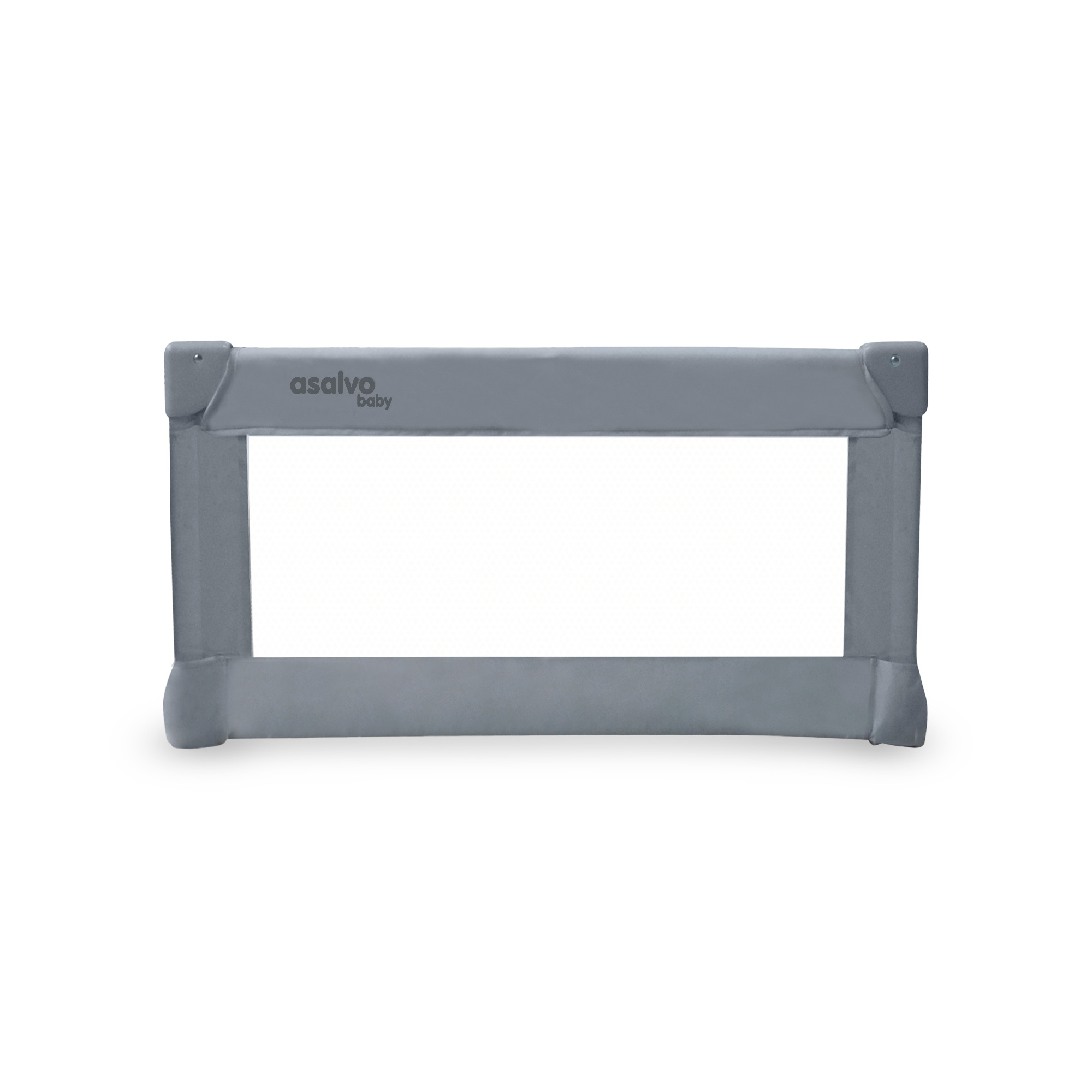 Asalvo Barrera de Cama Estándar de 90 cm - Abatible, Plegable y con Correas de Seguridad, Compacta, Lavable y Fácil de Instalar para una Protección Diaria