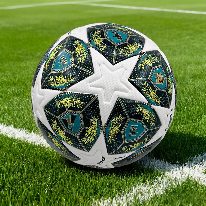 **Fútbol para entrenamiento de adultos, pegado térmico, talla 5, fútbol para niños, para partidos al aire libre.