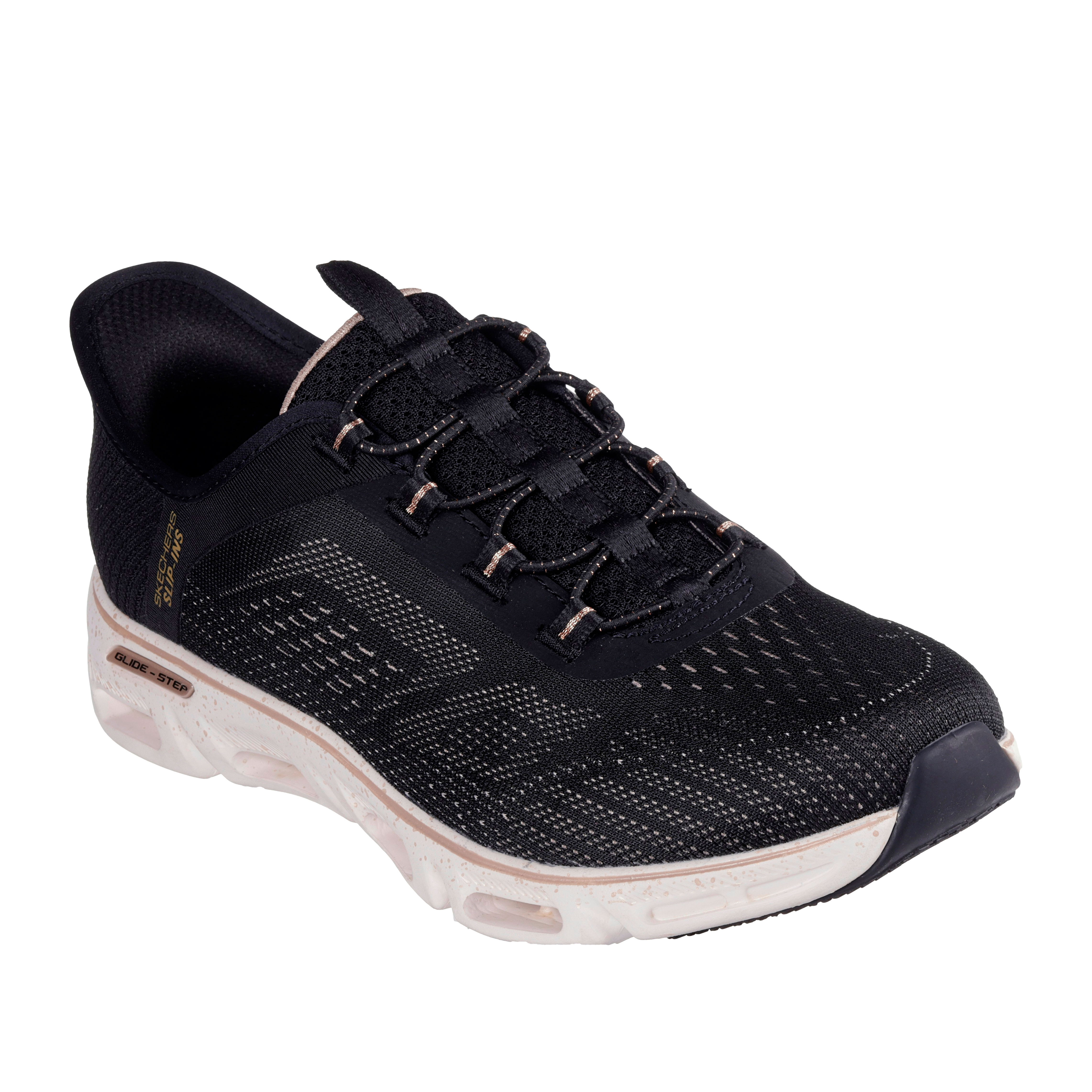 Skechers Zapatillas Glide-Step Gratify Negras 104610-BKGD , para Mujer