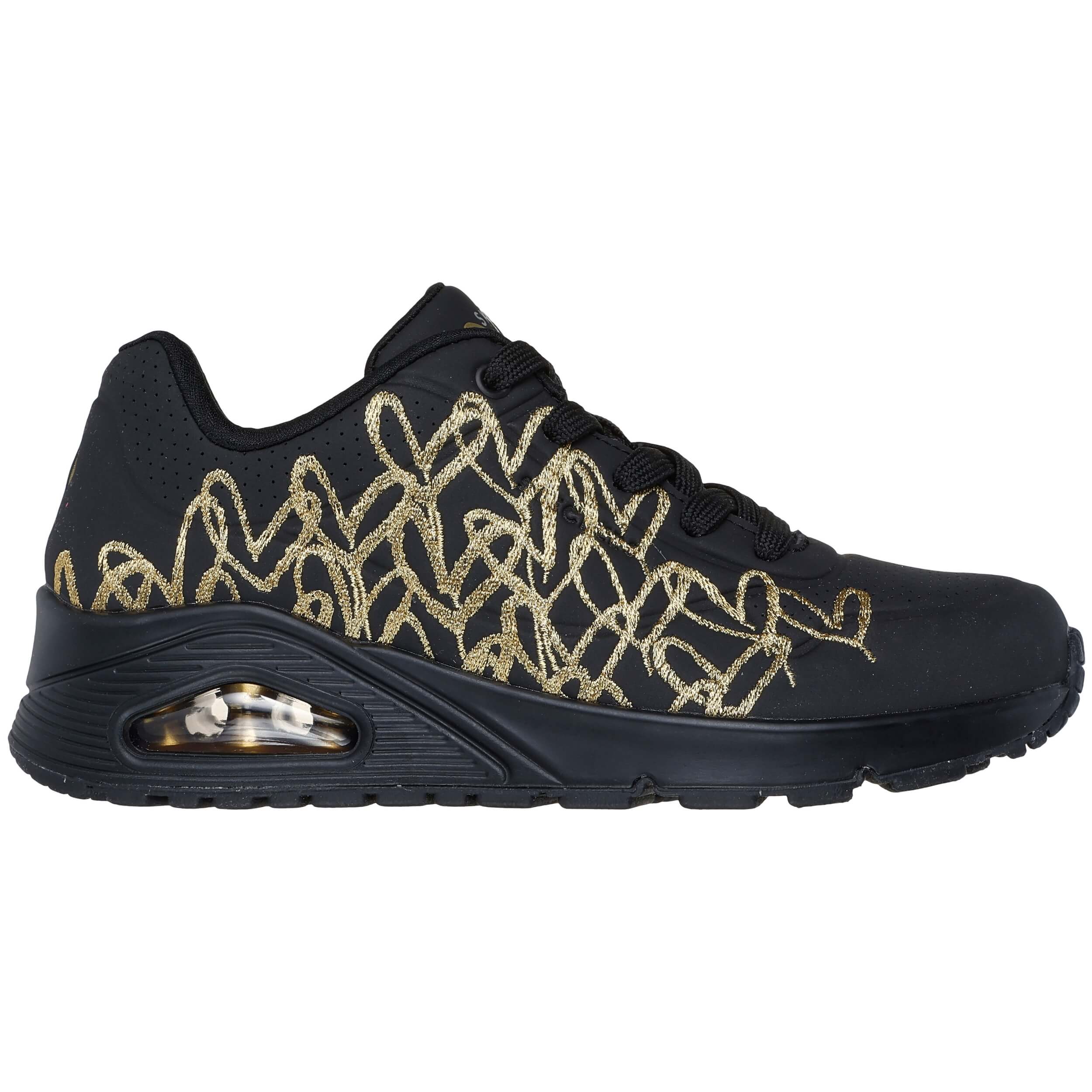 Zapatillas Sneakers Skechers modelo 177975BKGD para Mujer en color Negro