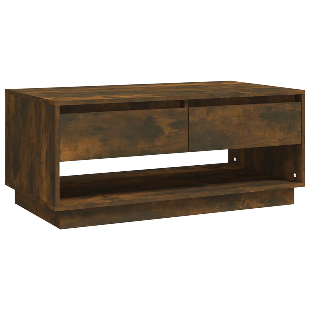 Vidaxl Mesa de Centro Madera Contrachapada 102,5x55x44cm Blanco