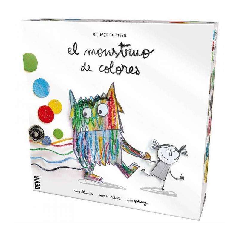 Devir – Juego de mesa El Monstruo de colores DEVIR.