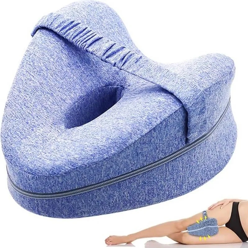 Om Home Alivio ortopédico de la rodilla de la almohada de La ciática, almohada ergonómica de la piedra de la espuma de la Memoria