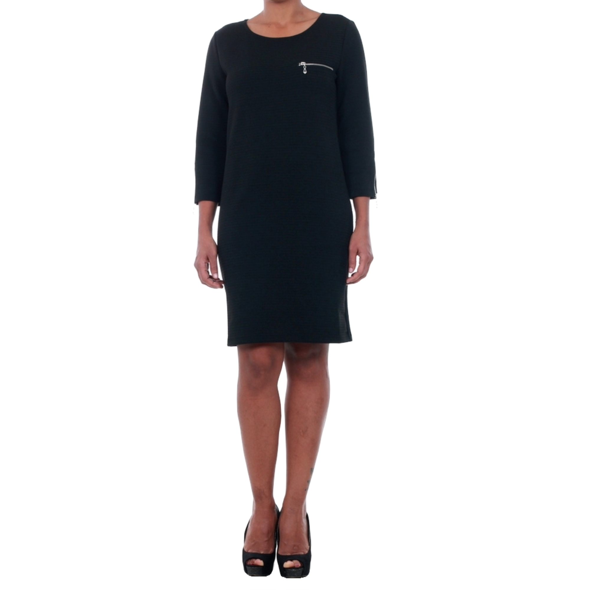 JACQUELINE DE YONG 15142620 JDYSAXO 3/4 DRESS JRS NIGHT SKY/WHITE Mujer Vestido Mono Falda Vestir rayas 20011