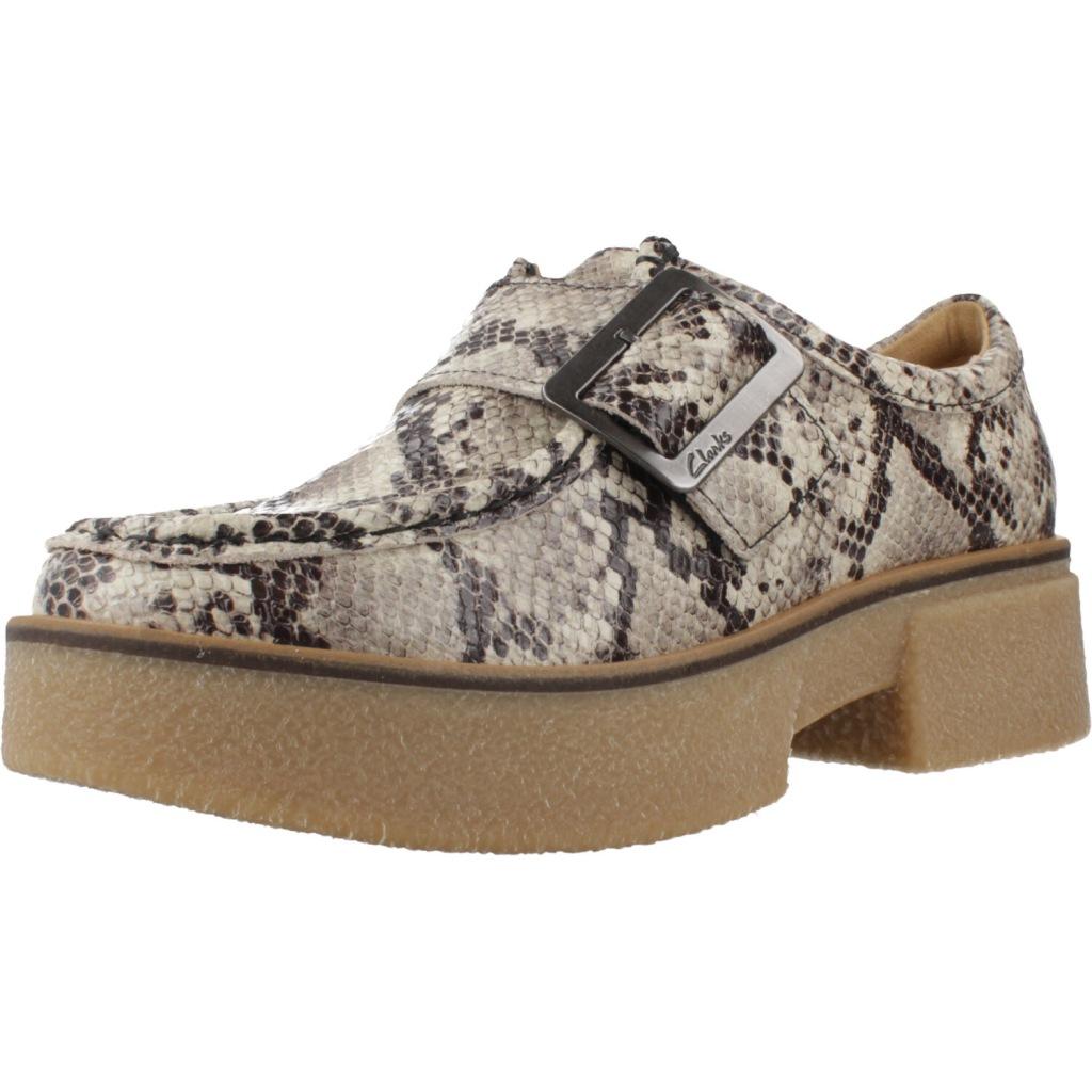 Mocasines Mujer Marca Clarks Modelo Linoso Monk