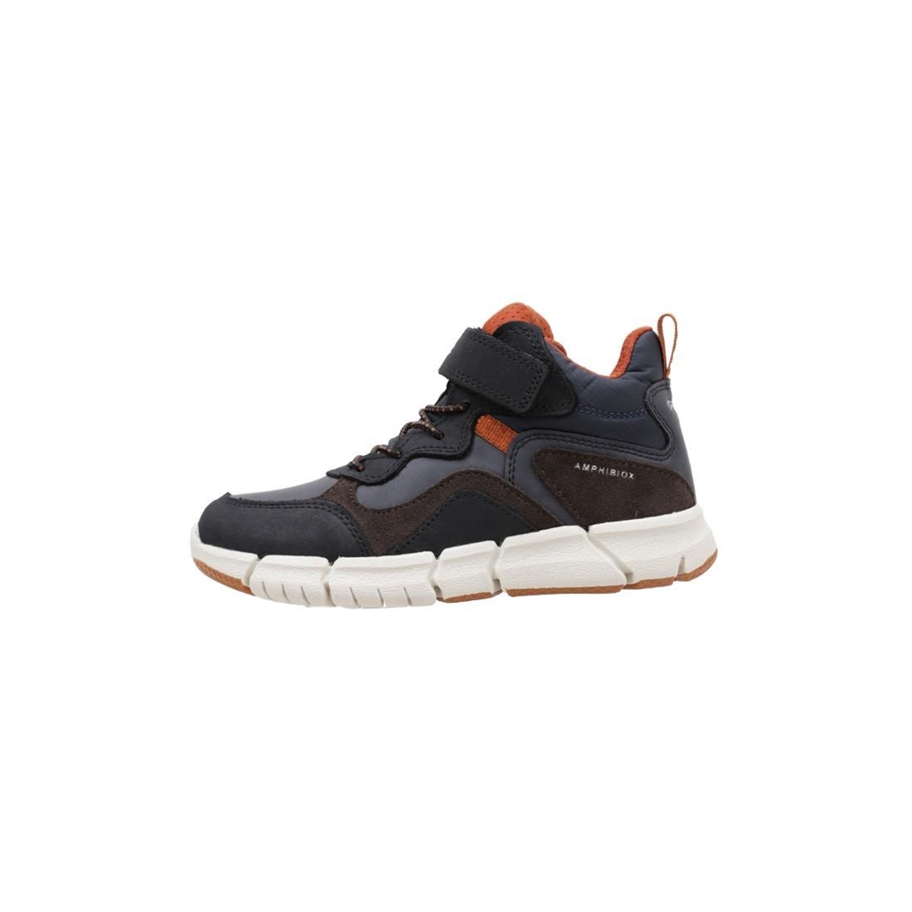 Geox J FLEXYPER BOY B ABX Botín Plano niño  Marrón
