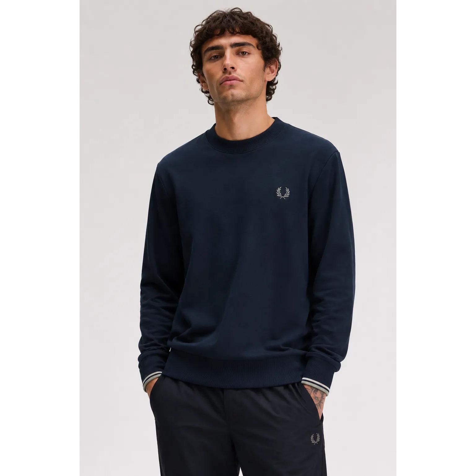 Fred Perry Sudadera Hombre Azul 72C