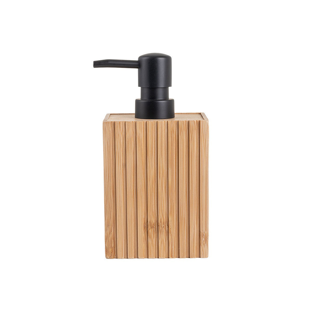DOSIFICADOR BAMBU 6X6X8,5 CM 280 ML
