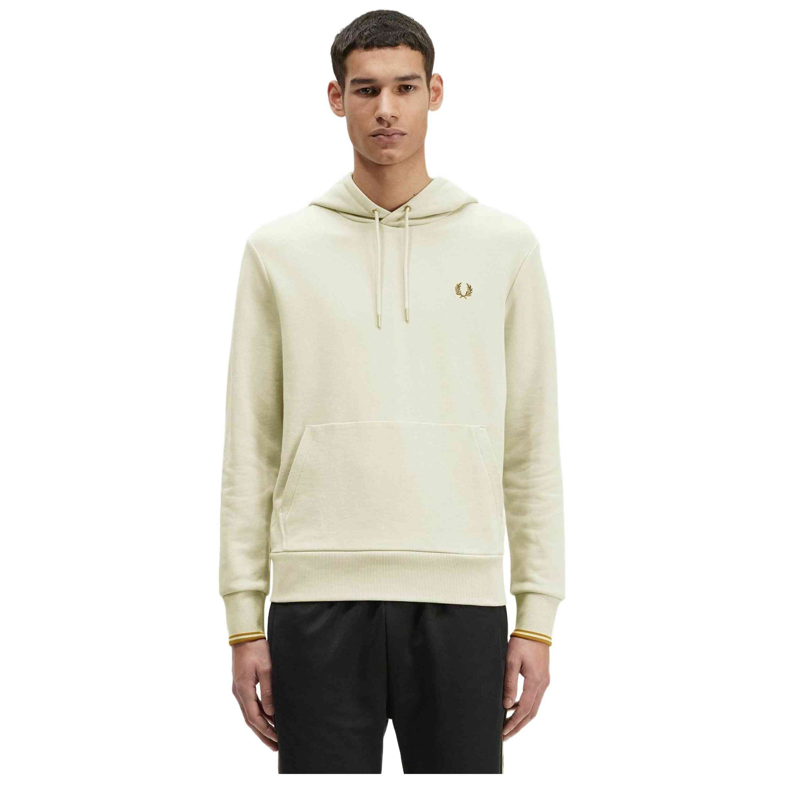 Sudadera Con Capucha Fred Perry modelo M2643-691-L para Hombre en color Beige