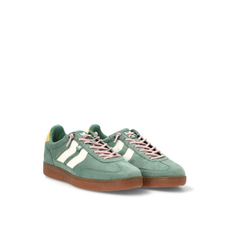 Zapatillas Casual Xti - Mujer - Suela Plana - Modelo 144170 - Color Verde