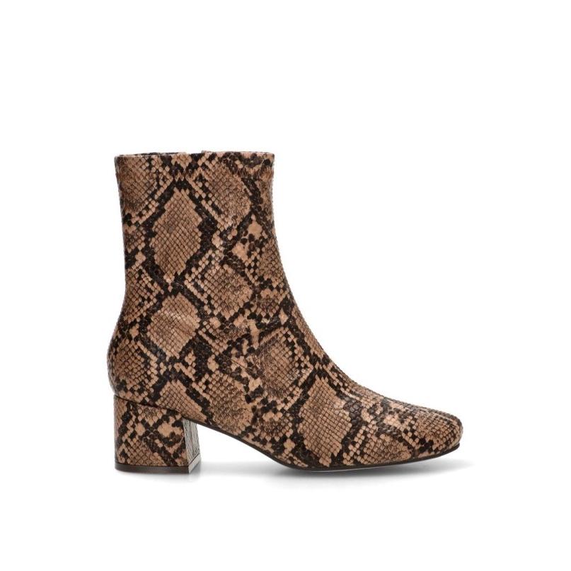 Botin Weekend Etika - Mujer - Tacón Medio - Modelo 32014 - Color Serpiente