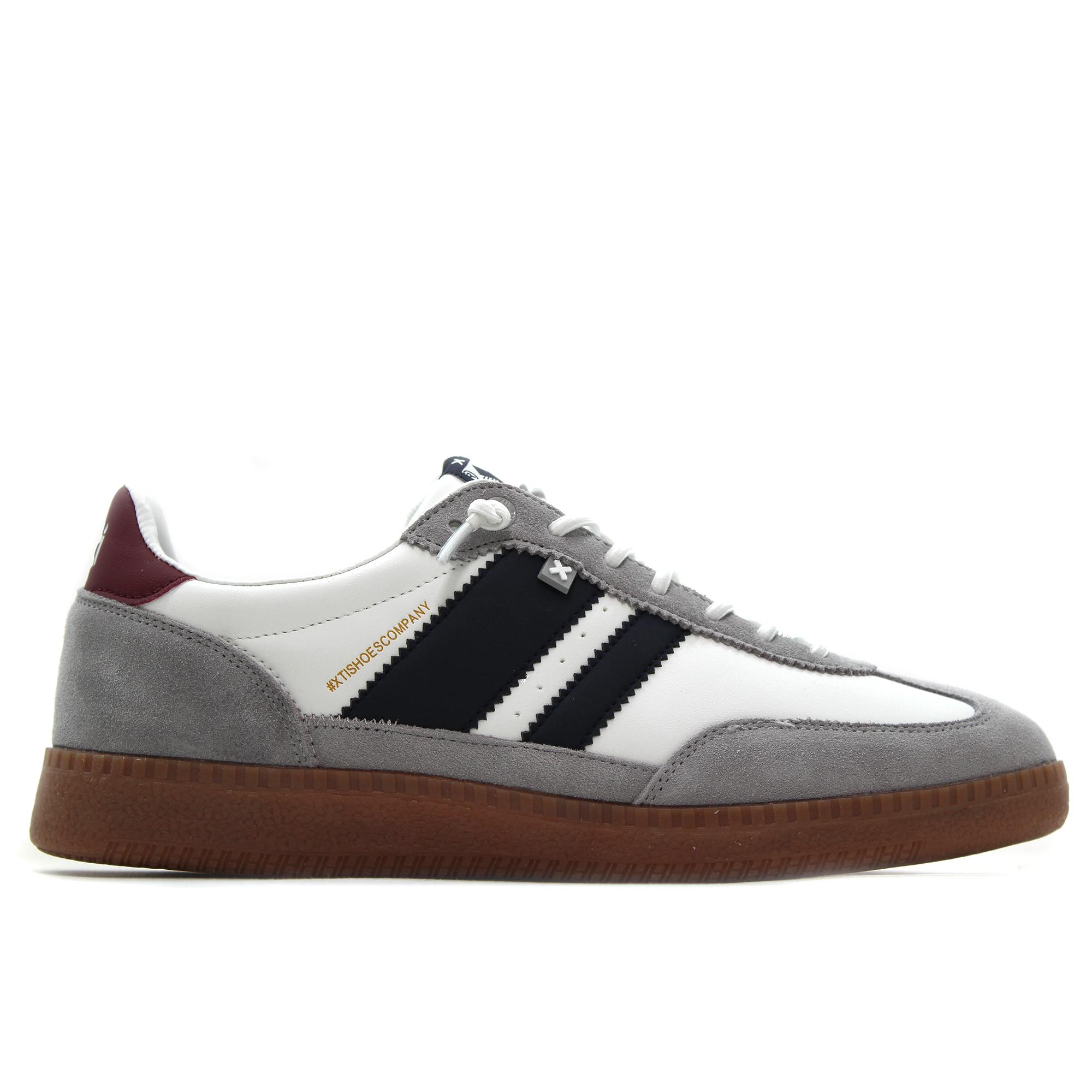 Xti 144151 Sneakers,zapatilla deportiva,casual,cierre de cordones,sencilla,clásica,suela de goma,piel y tela para caballero