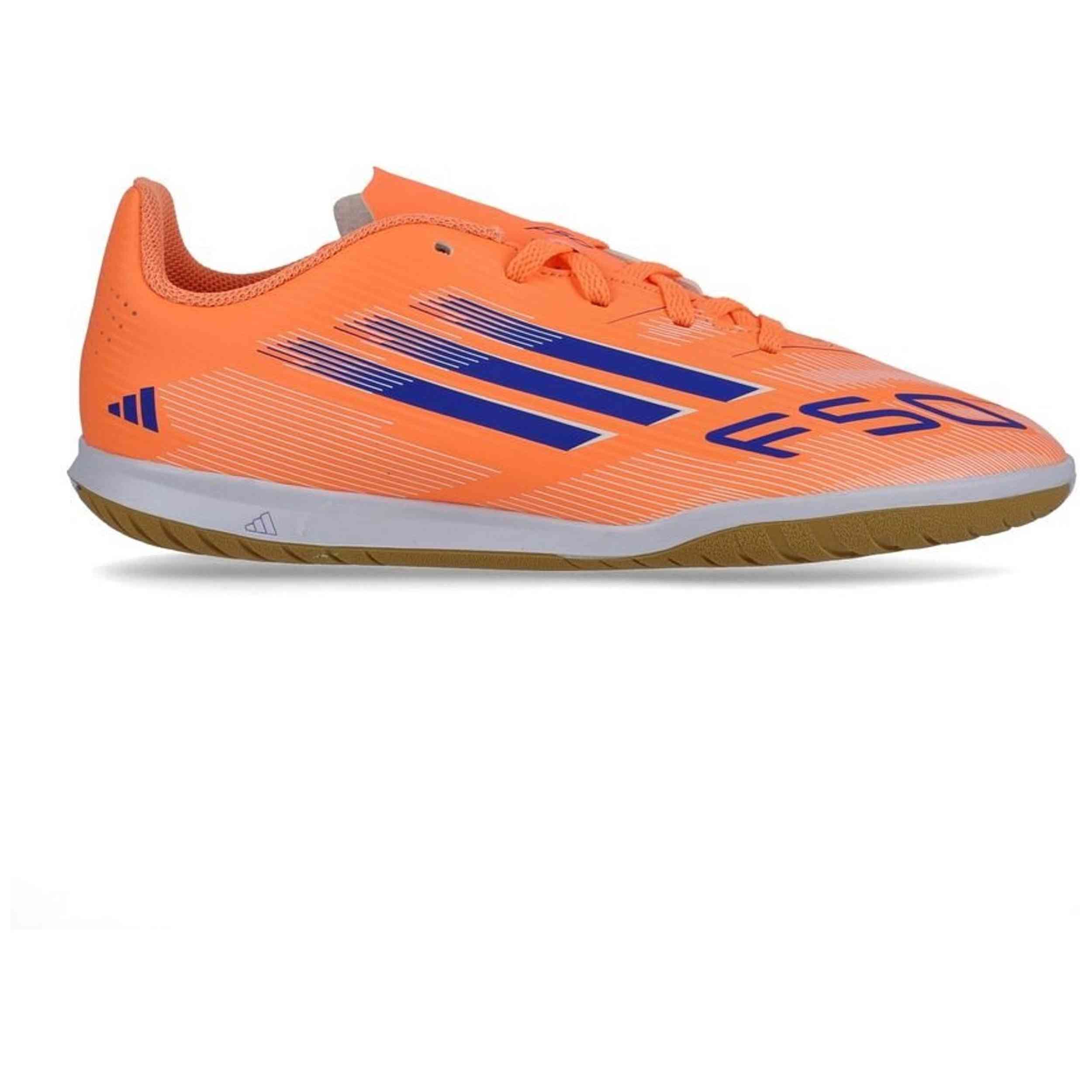 Botas De Futbol Sala Adidas para Niños en color Naranja