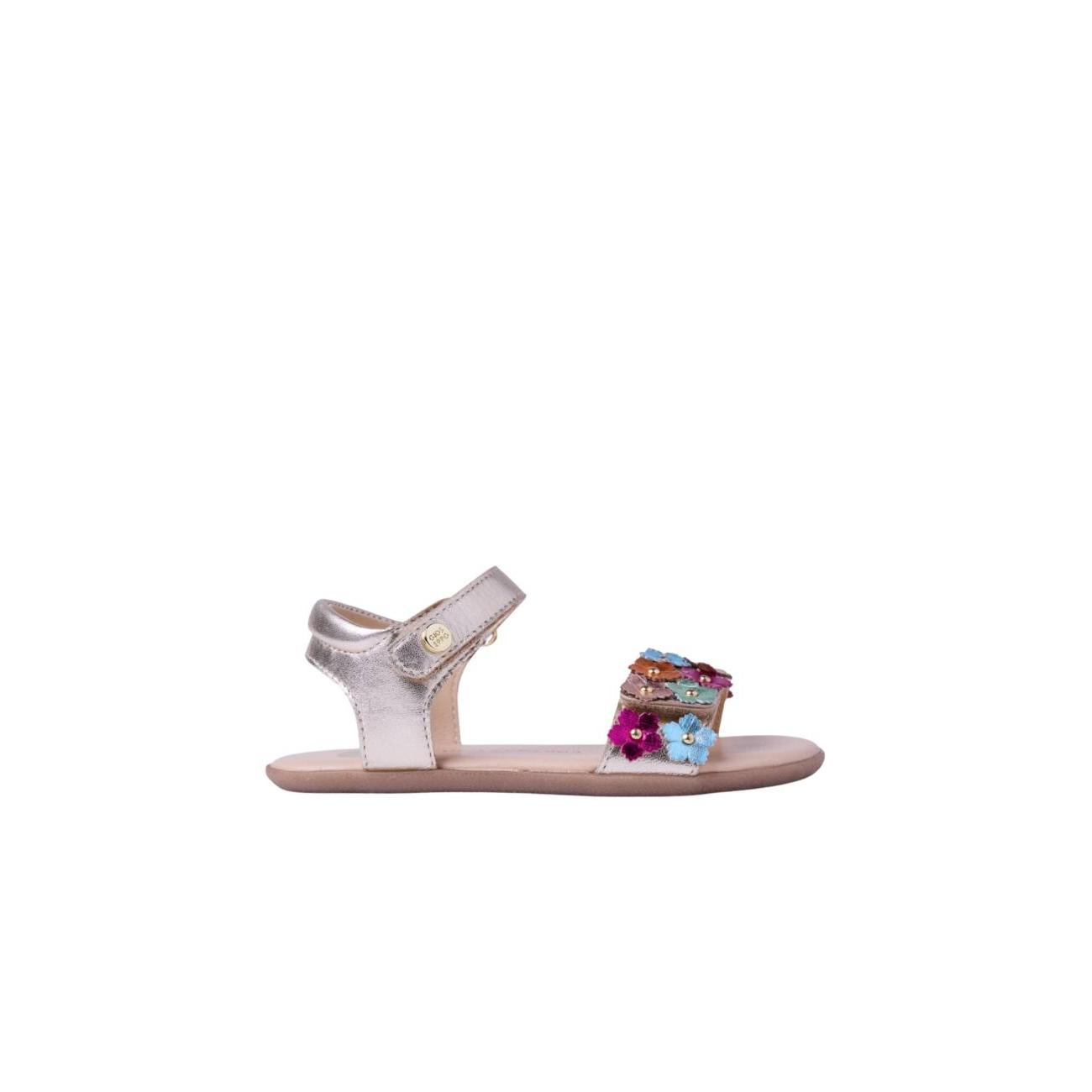 GIOSEPPO KIDS SANDALIA RESPETUOSA BAREFOOT LOITOK VELCROS FLORES 78808 NIÑA 78808   Gioseppo