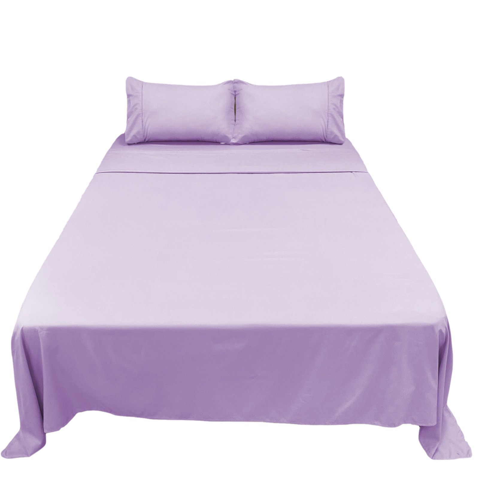 Juego de Sábanas 3/4 Piezas de Microfibra Cepillada - Suave, Transpirable y Lavable con Bajera, Encimera y Funda de Almohada