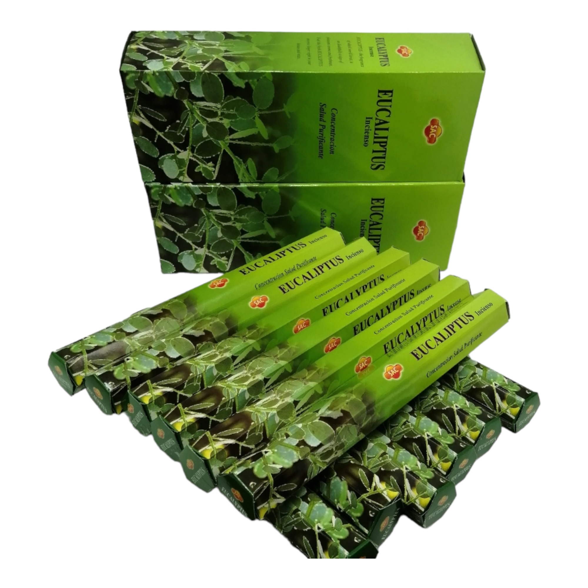 Incienso SAC Pack 12 Cajitas - 240 Varillas Masala Hechas a Mano en India - Serie Tradicional, Aroma a Elegir: Palo Santo, Sándalo, Canela, Lavanda, Vainilla, Mirra, Ruda, Almizcle - Ambientador Natural para el Hogar