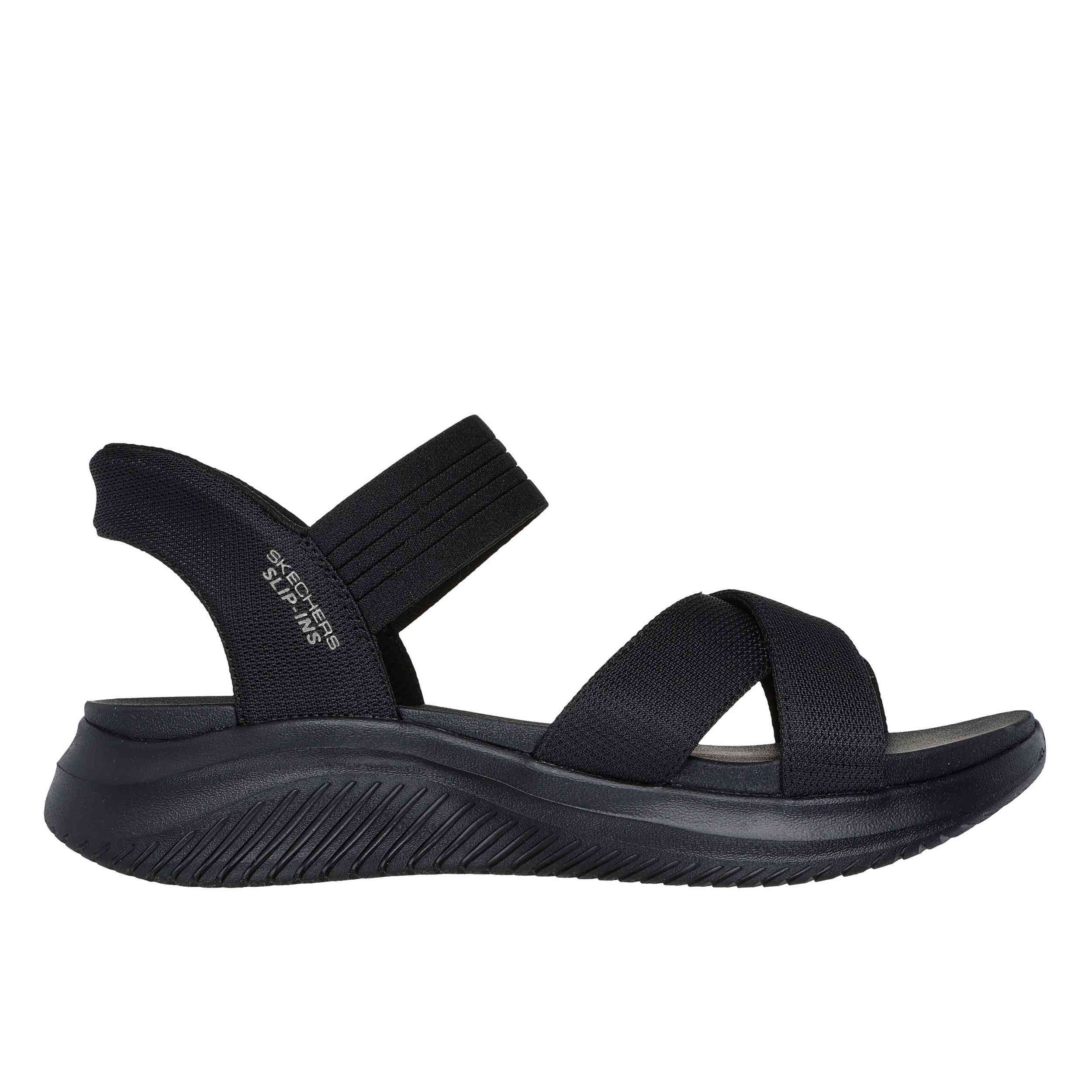 Calzado marca Skechers modelo 119975Bbk para mujer en color negro