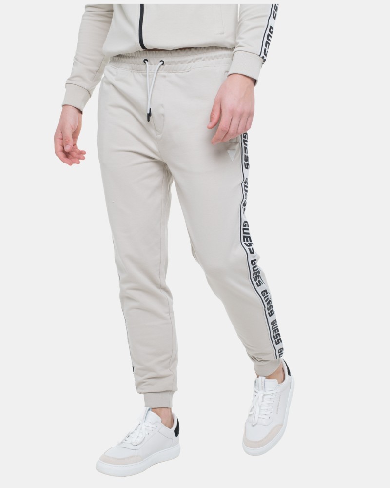 GUESS Z2YB19 K6ZS1 Pantalones Largos Chándal Hombre Taupe