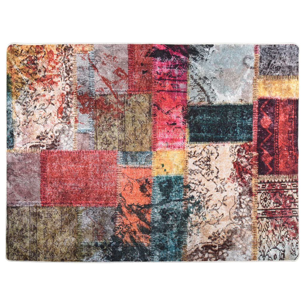 vidaXL Alfombra lavable 400x300 cm Multicolor
