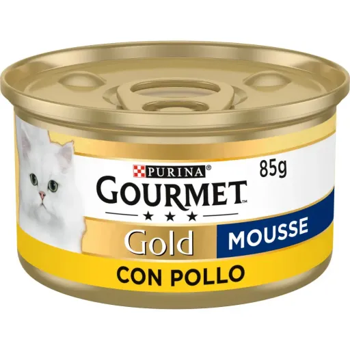 Gourmet Comida Húmeda Gold Mousse de Pollo para Gatos (Gatos , Comida , Comida húmeda) - 85 gr