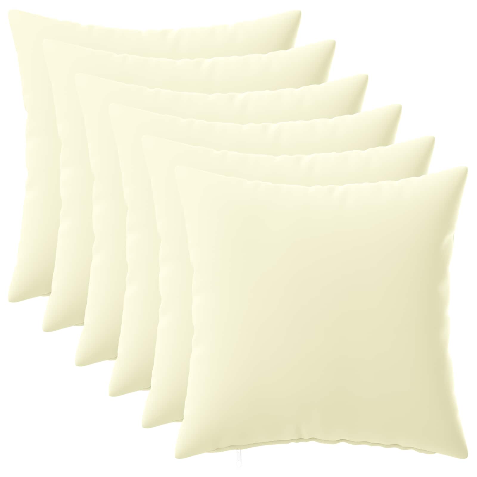 vidaXL Funda de almohada 6 uds. HEERLEN 40 x 40 cm Poliéster Multicolor