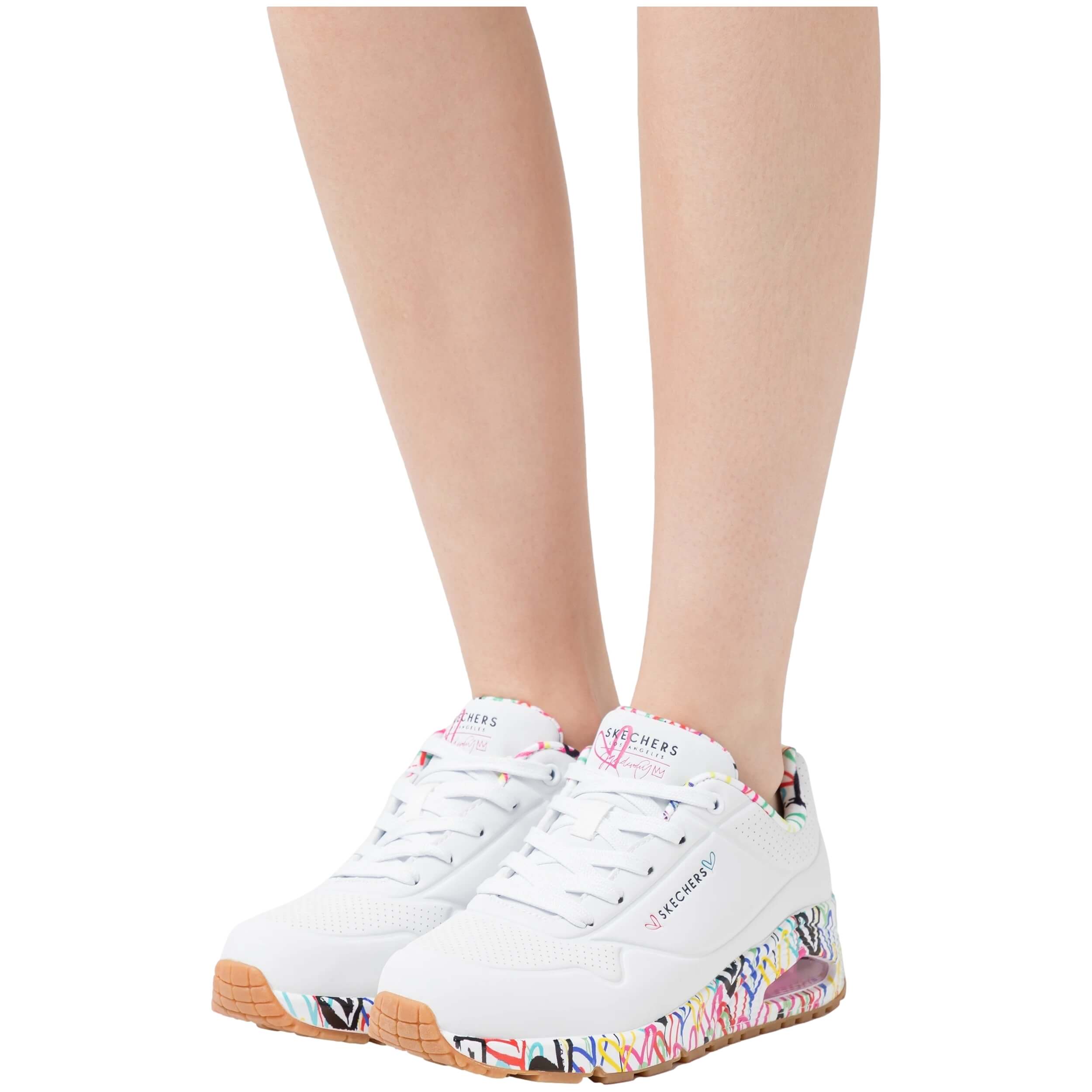 Zapatillas Sneakers Skechers modelo 155506-WHT para Mujer en color Blanco