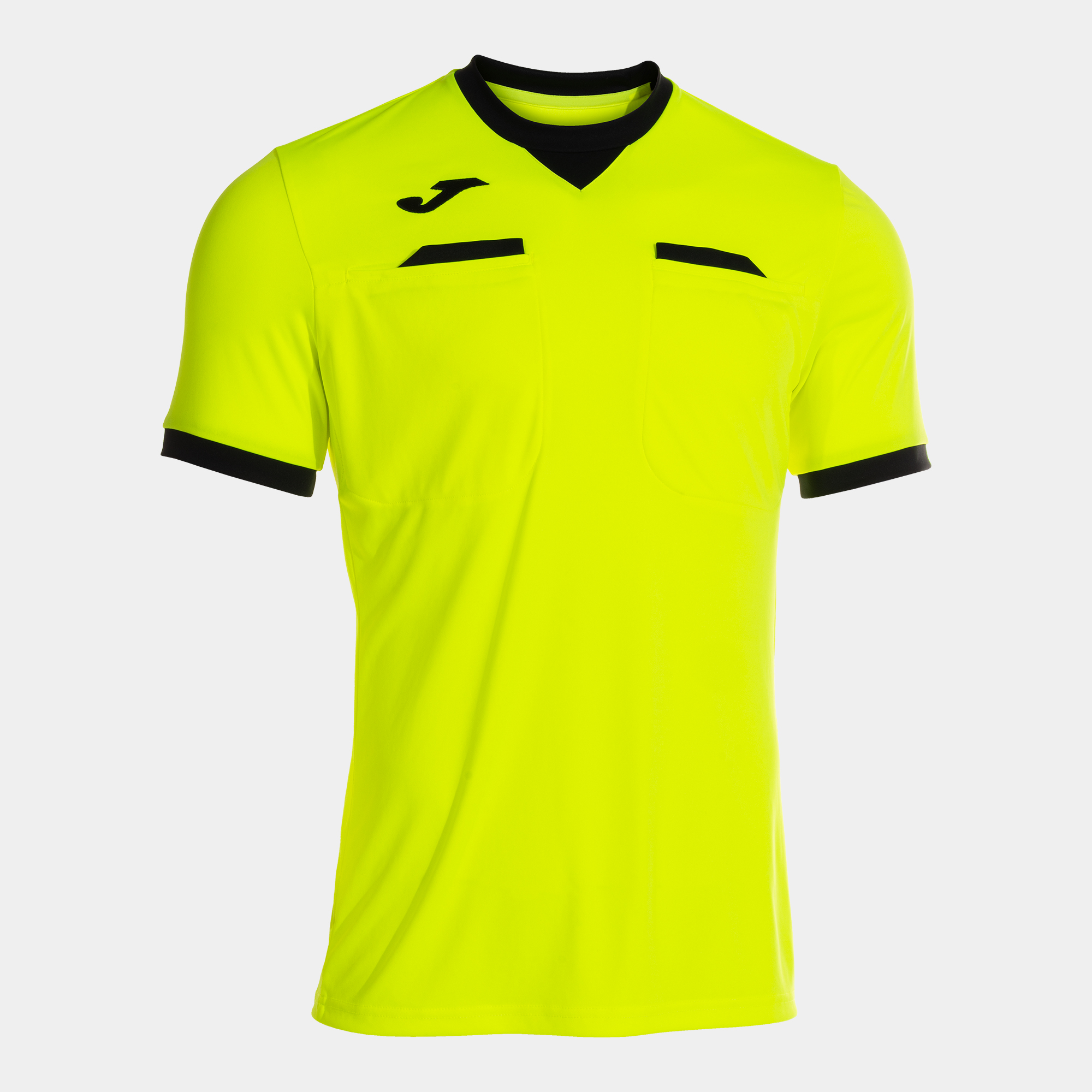 JOMA CAMISETA MANGA CORTA REFEREE AMARILLO FLUOR NEGRO Talla XL Hombre Adulto
