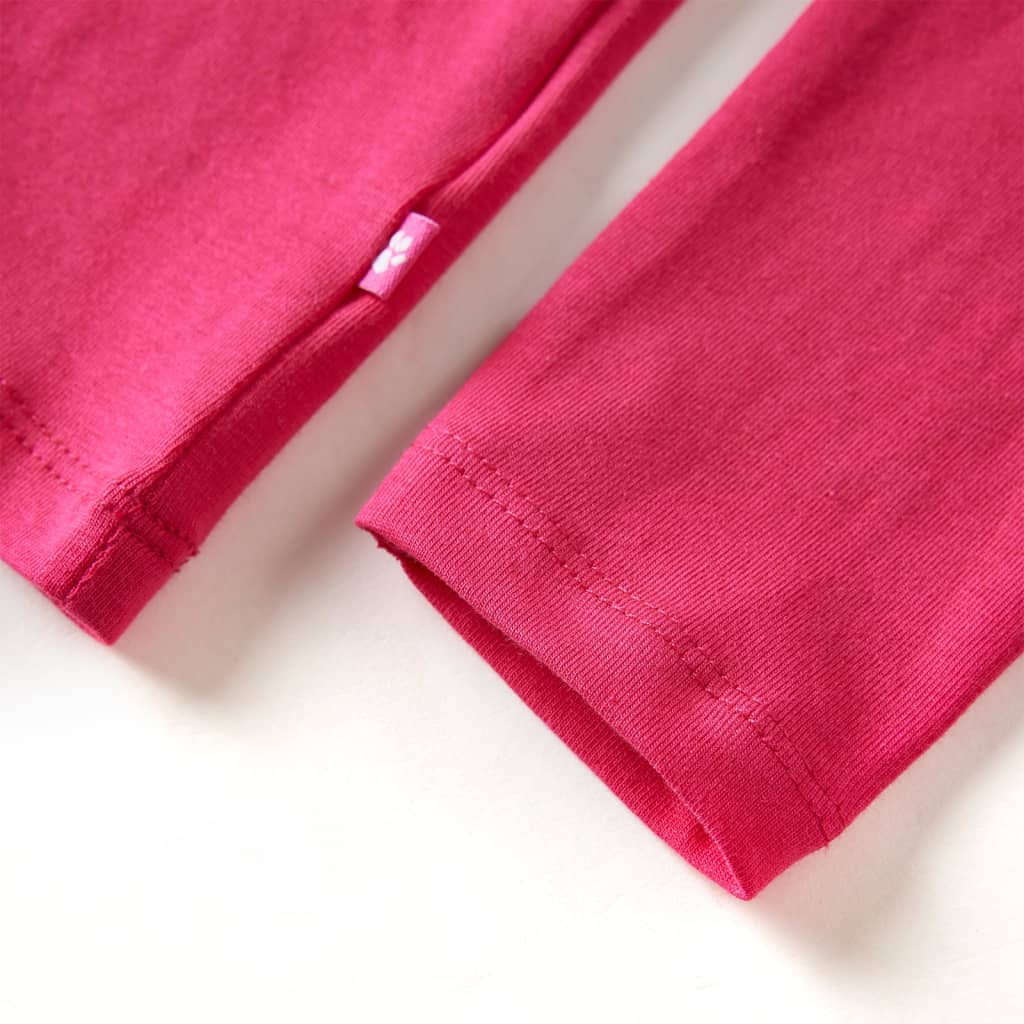 Camiseta para Niños Manga Larga Estampado de Ciervo Jersey Ropa Cuello Redondo
