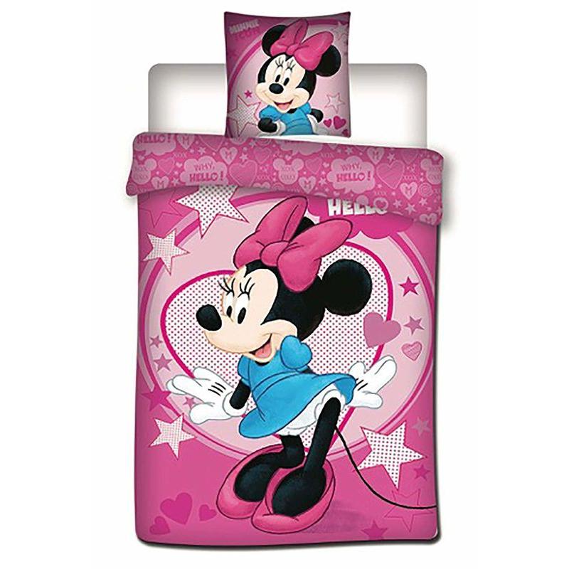 Cerdá Juego de Ropa de Cama Minnie Mouse Disney - Suave y Cómoda