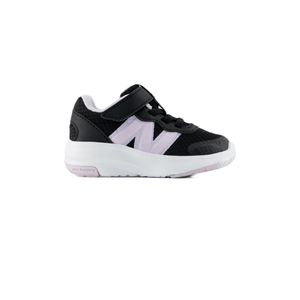 New Balance - Zapatillas 578 v1 para niño con cierre de velcro, entresuela DynaSoft y suela de goma con pods para tracción, ideales para running y uso diario