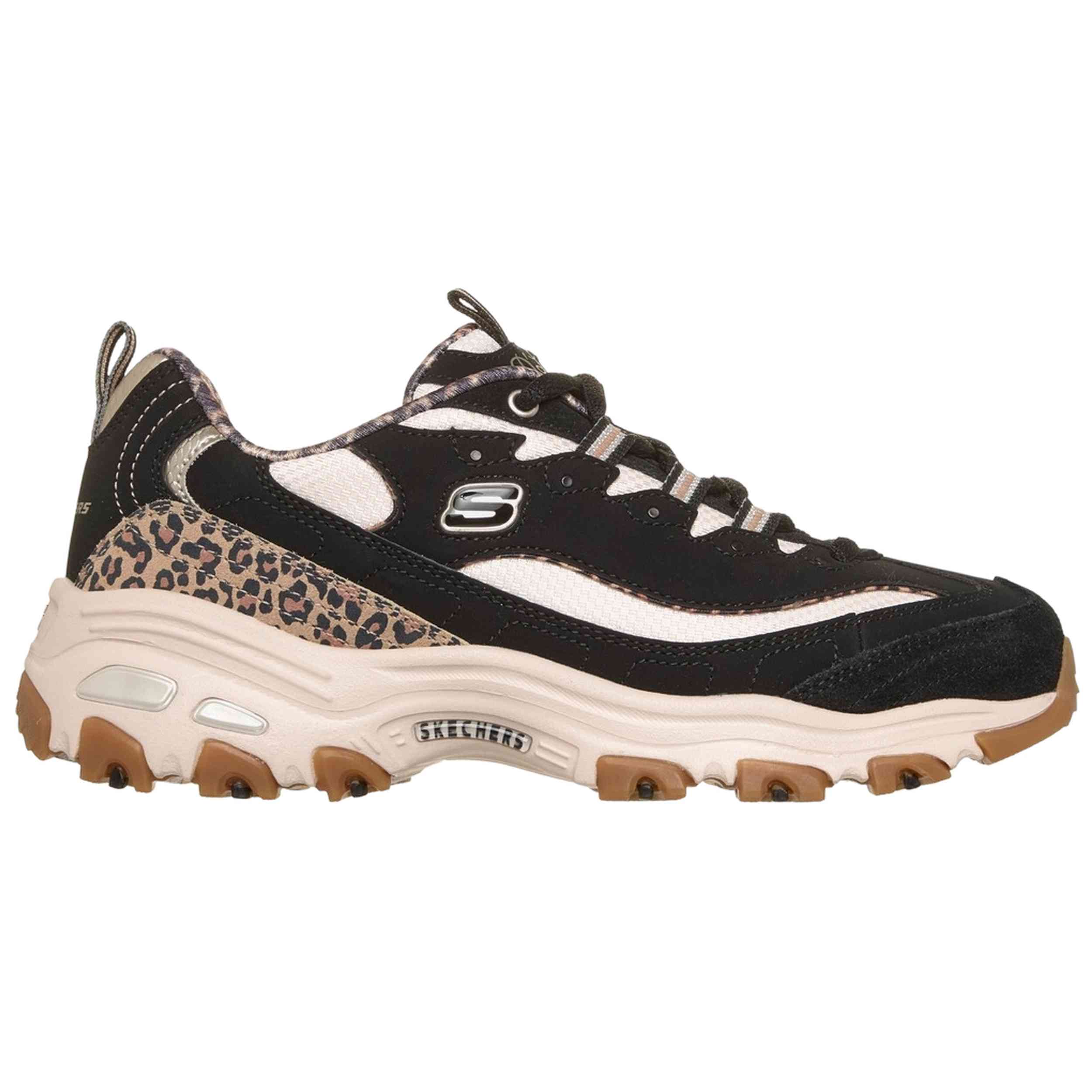 Calzado Skechers modelo Dlites-Wild Charm en color Negro