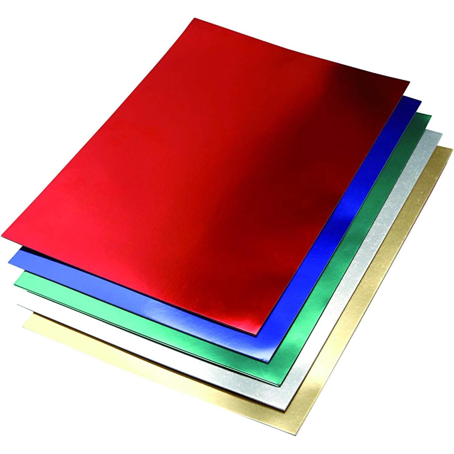 Pack 10 Cartulinas de Multiples Colores Tamaño 50X65 180g - Ofituria