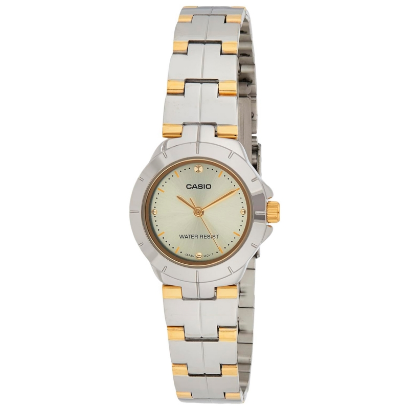 Casio  Ltp-1242sg-9c Reloj De Pulsera Analógico Para Mujer Color Dorado