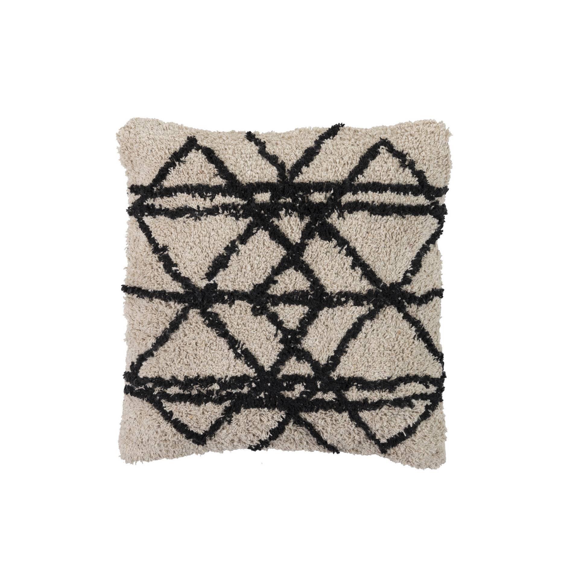 Cojin tejido a mano 45x12x45 cm , El mejor complemento para tu hogar.