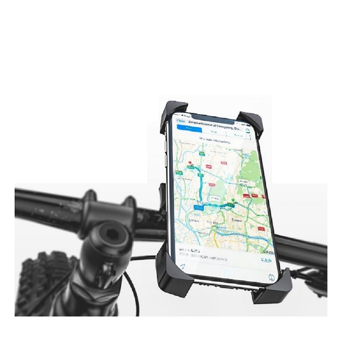 para Benco V80S (2021) Soporte para Manillar de Bicicleta y Moto Automatico - Negro