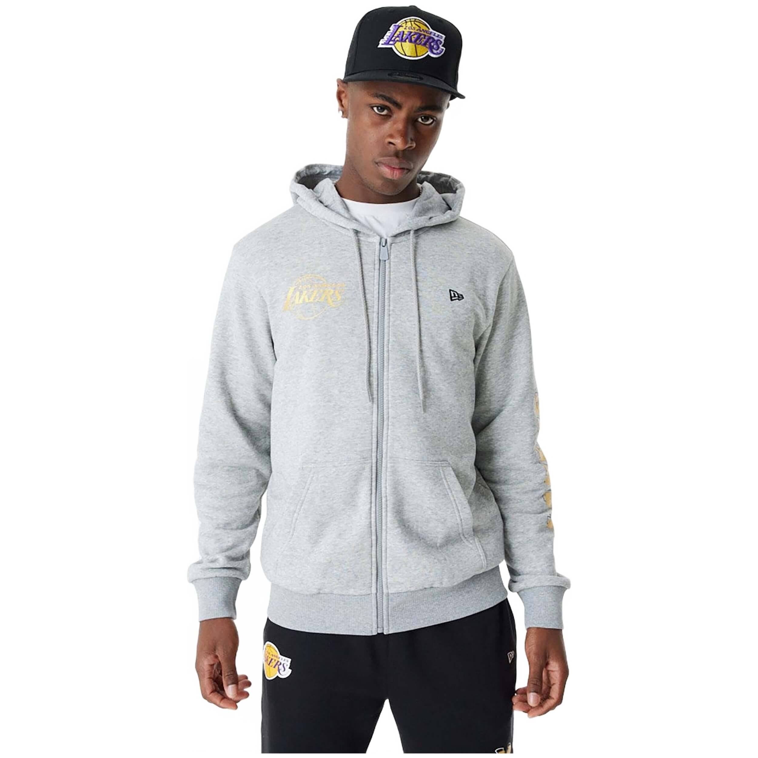 Sudaderas Con Capucha New Era modelo 60424410 para Hombre en color Gris