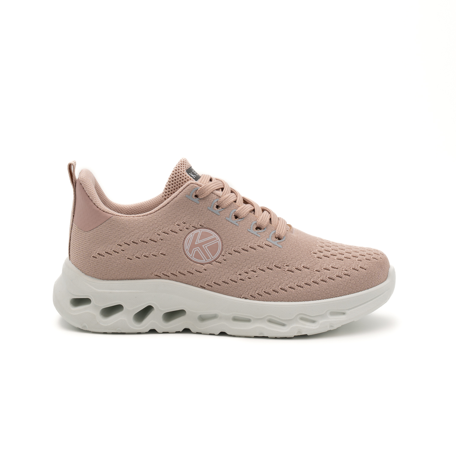 Kelara K62102 Zapatillas con cordones de mujer en textil plantilla confort gel