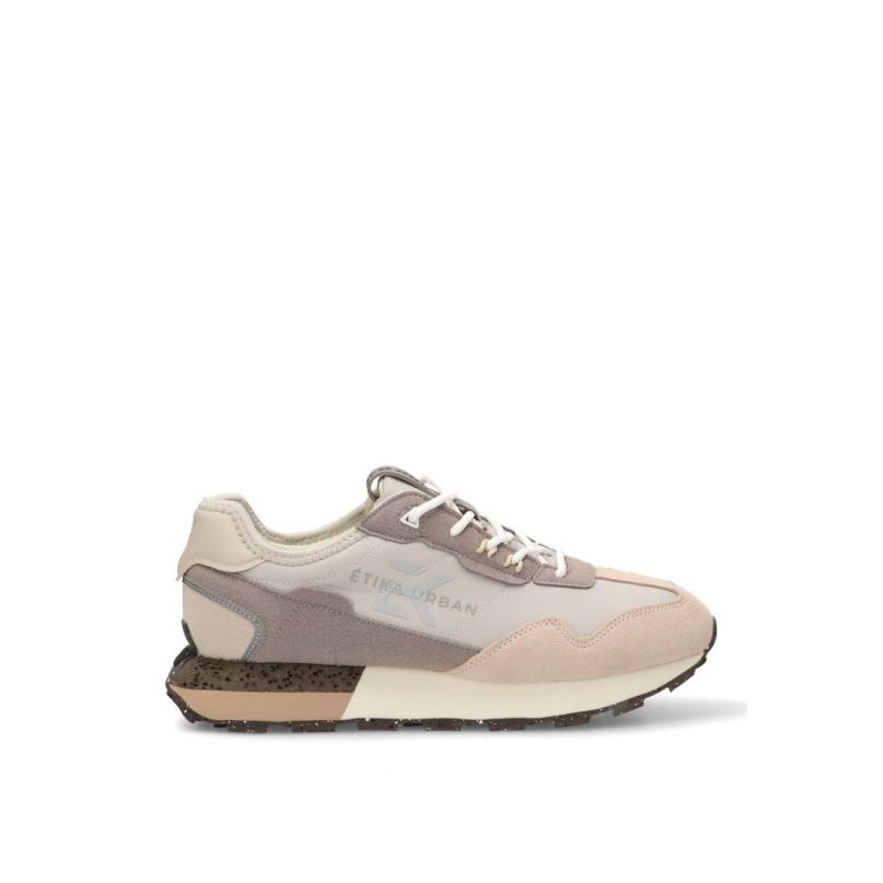 Zapatillas Casual Etika - Hombre - Suela Plana - Modelo 82032 - Color Gris