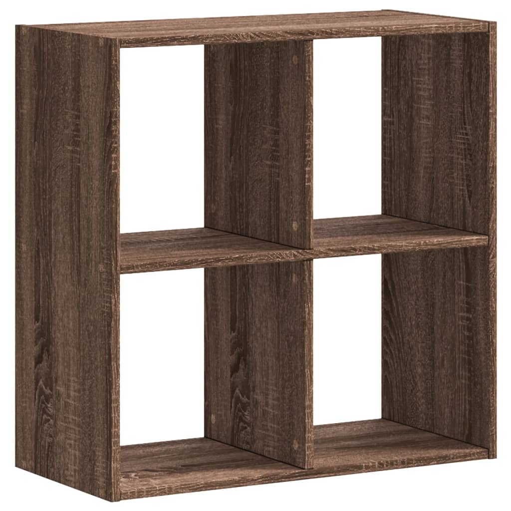 vidaXL Estantería madera de ingeniería 68,5x32x68,5 cm Multicolor