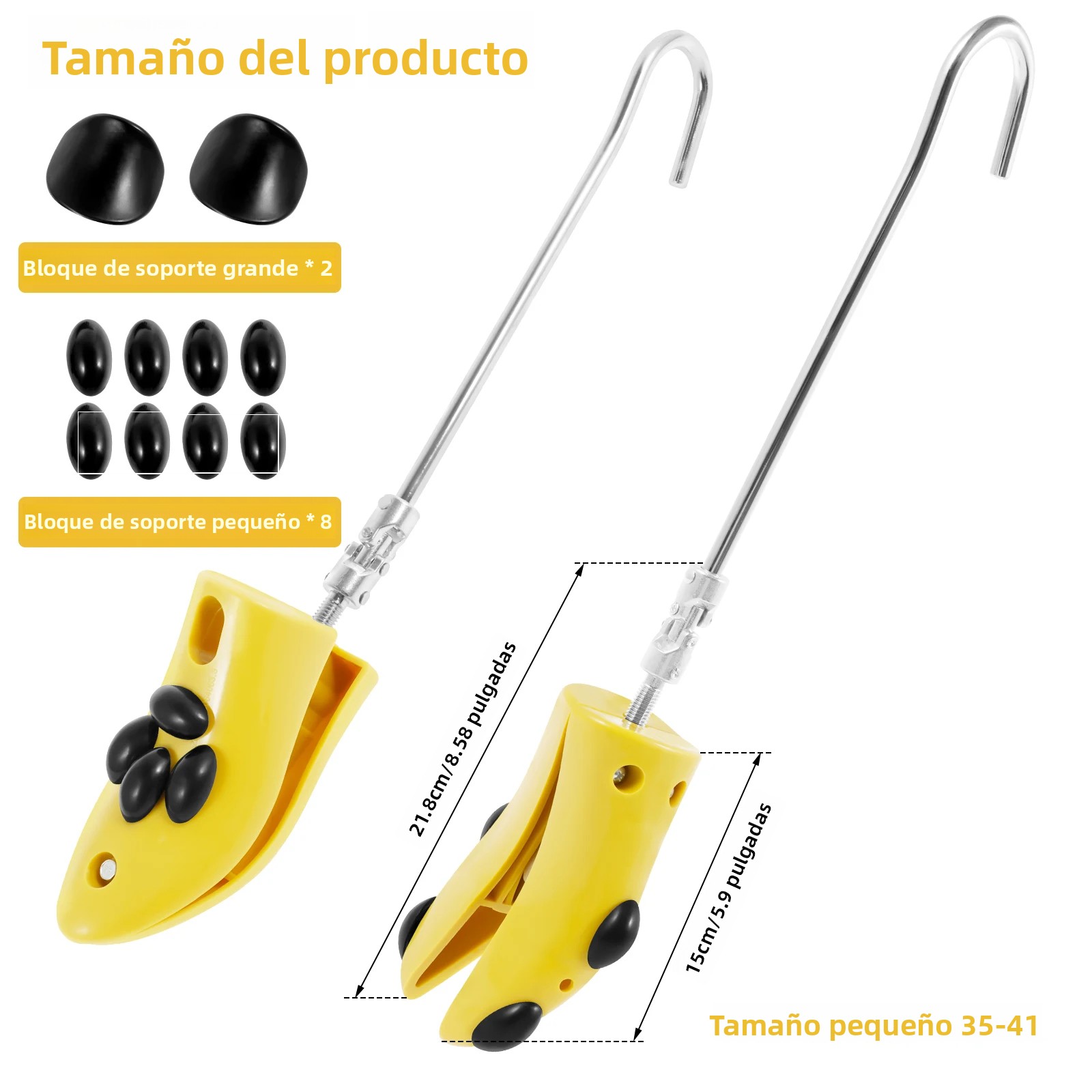 TK Estirador De Zapatos Multifuncional Ajustable Universal Para Hombres Y Mujeres 1/2Pcs Extensores De Zapatos Para Botas Y Zapatillas