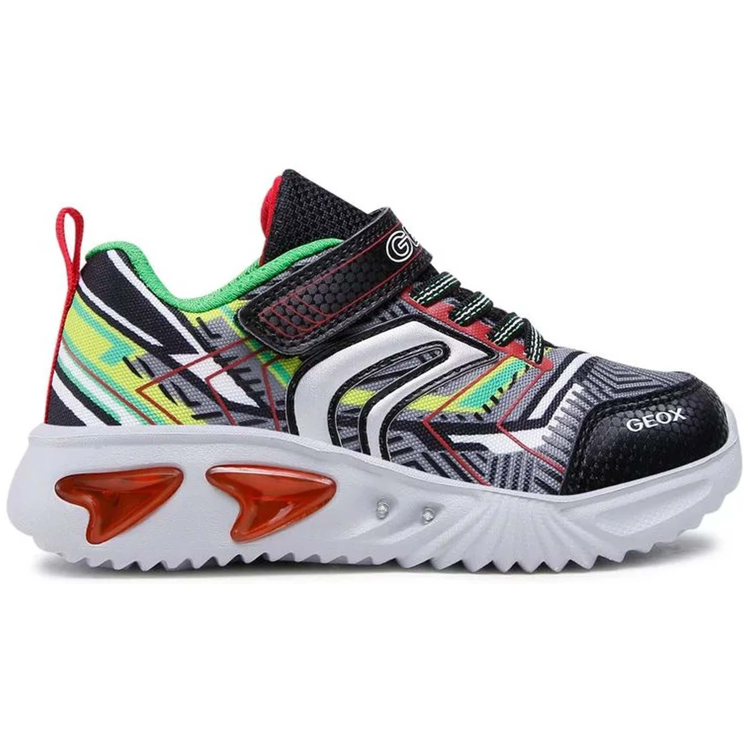 Zapatillas Geox Assister Negro Niño