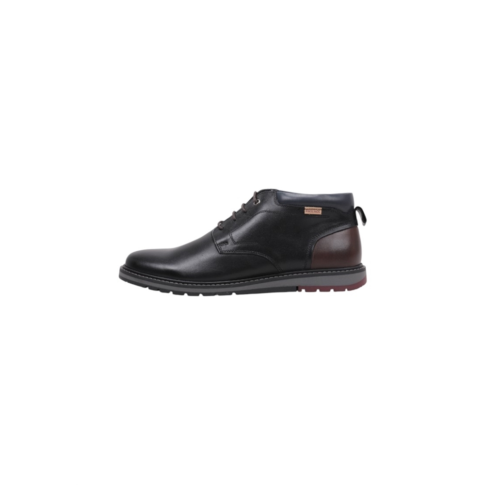 Pikolinos BERNA M8J-8181C1 Botines Planos Hombre Negro