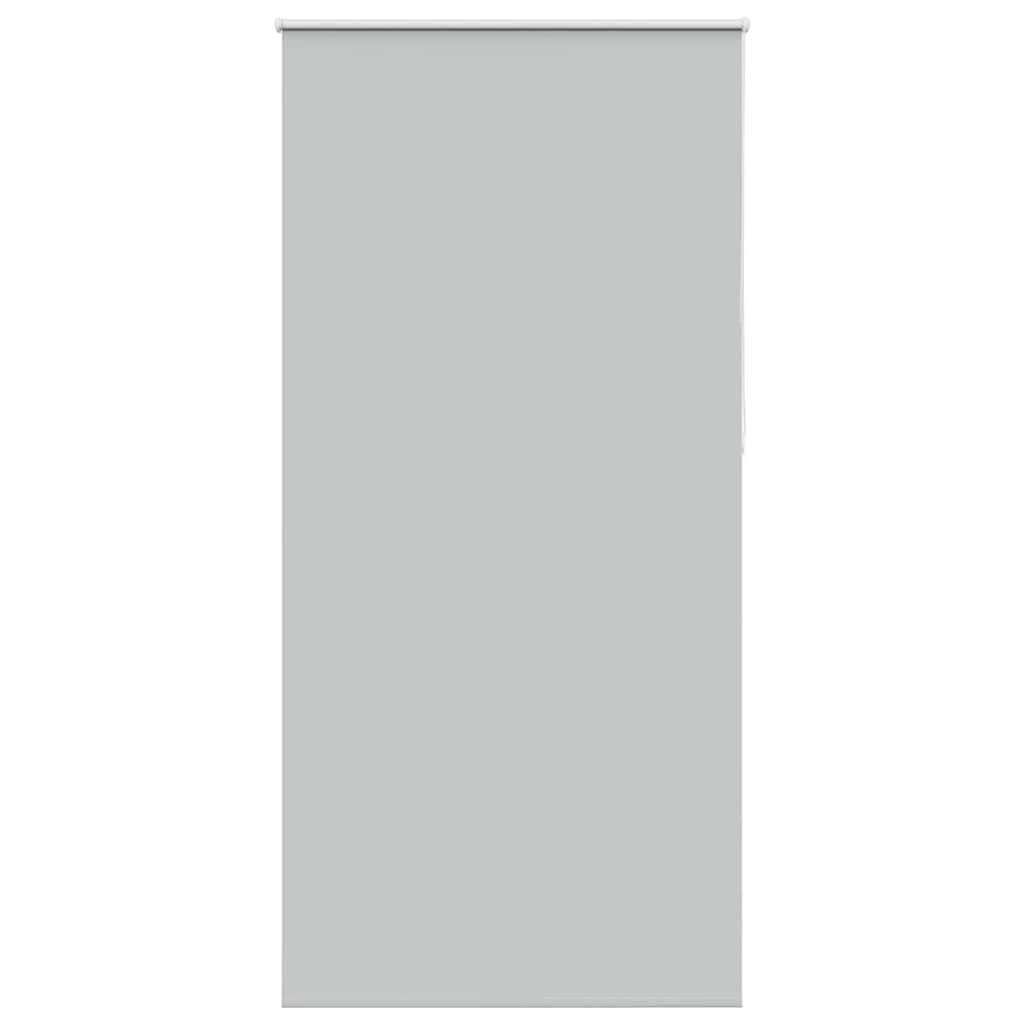 vidaXL Estor Enrollable Opaco gris claro de Tela en dimension 230 cmx100 cm/230 cmx40 cm/230 cmx45 cm y más | protección solar decorativa para ventanas hogar oficina dormitorio fácil de instalar