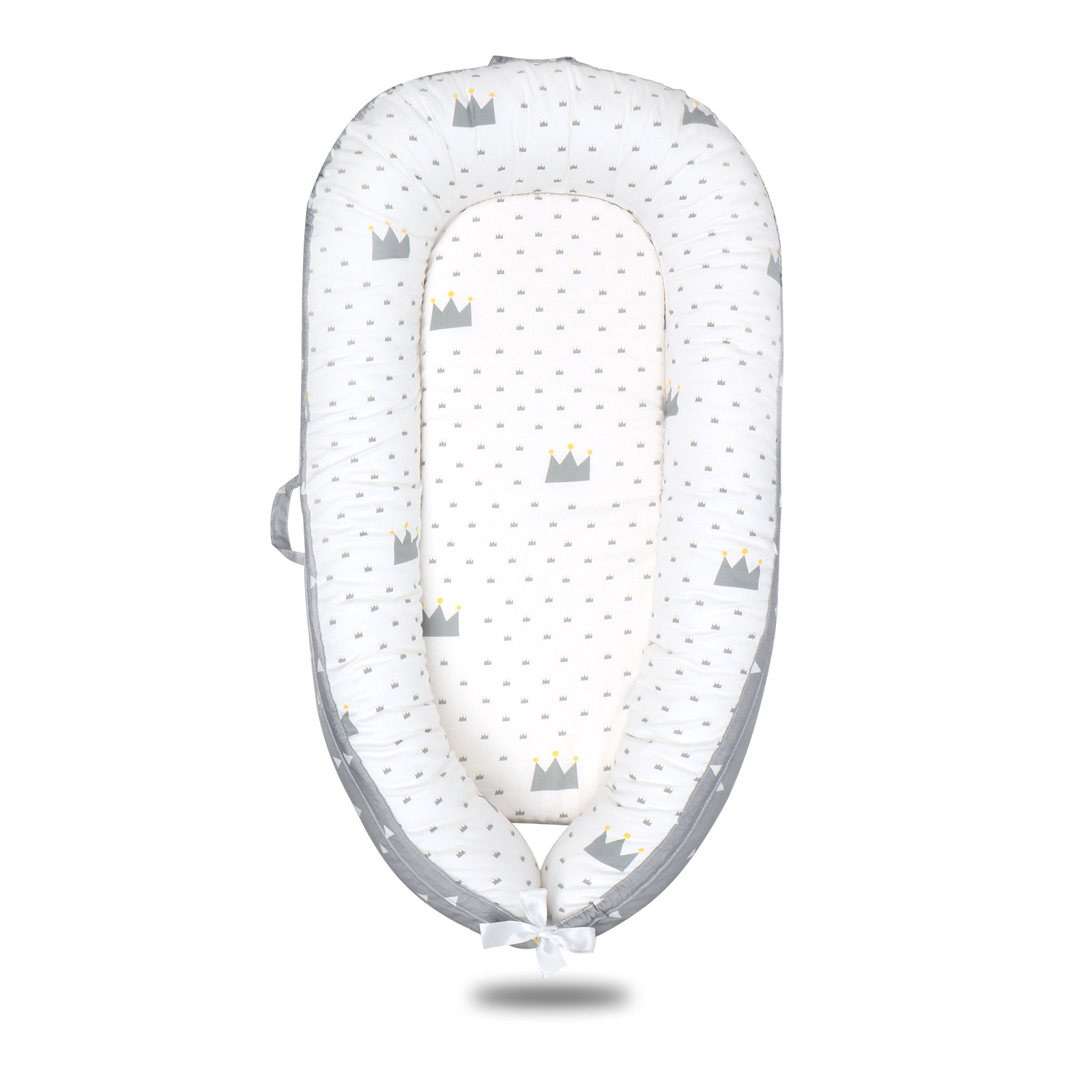 CA Cuna Portátil LUKE LULU Con Cama Media Plegable Biónica Almohadilla De Sueño Para Bebé Material De Algodón Adecuado Para 0-6m Hasta 4-6años Cuatro Estaciones