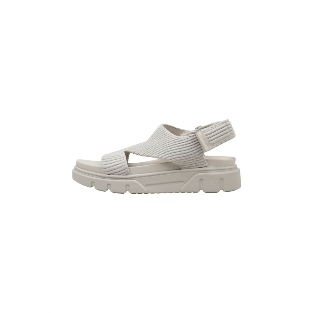 Timberland Greyfield Sandal BACKSTRAP SANDAL WHITE KNIT Sandalias De Cuña Mujer Blanco