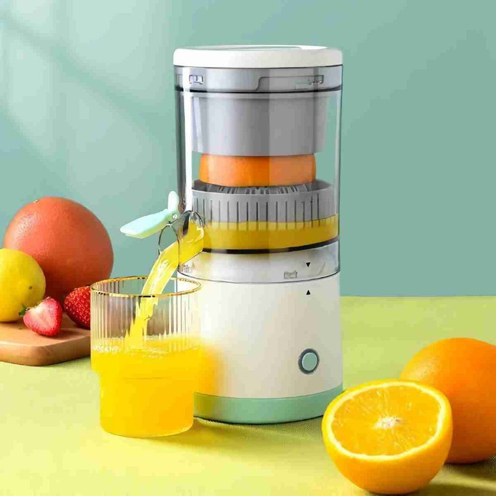 Exprimidor Automático Almalux Portátil 45W USB 18000RPM con Cortador Doble para Zumos Naturales Frescos