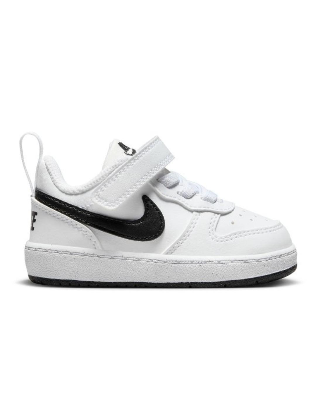 Zapatillas nike court borough low recraft td blanco negro