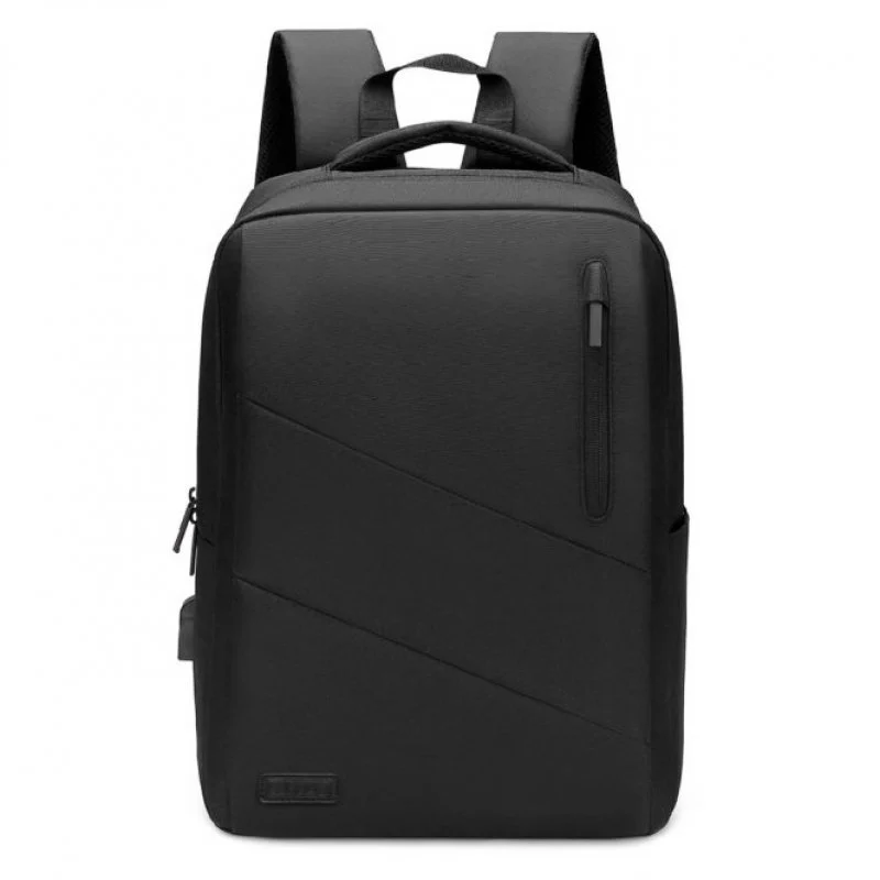 Subblim mochila para portátil city backpack 15,6” - compartimento acolchado - resistente al agua - puerto usb - color negro