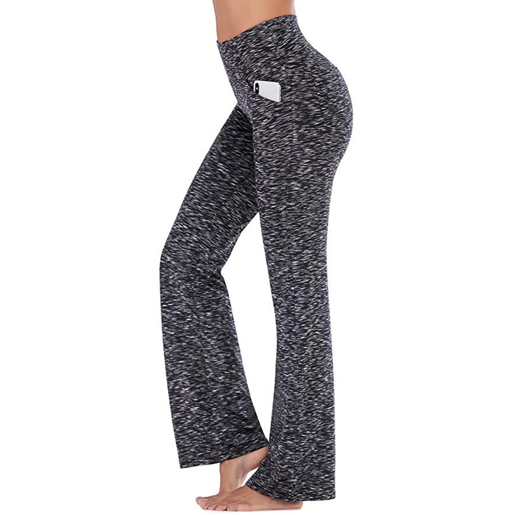 Om Home nyth Ogilvy Mather-Pantalones largos de pierna Acampanados para mujer, pantalones largos de cintura alta, estilo Palazzo, elegante, OL