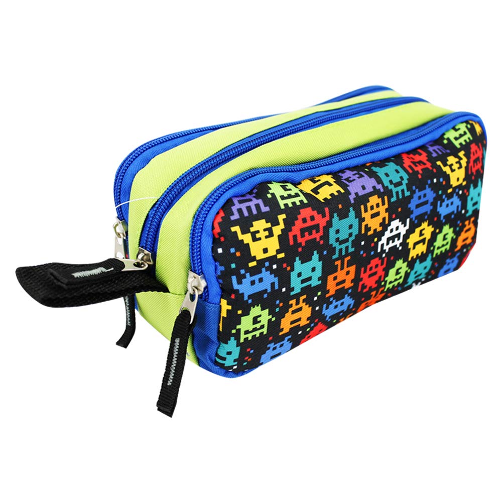 Starplast Estuche de Tela con 3 Cremalleras. 6 Diseños